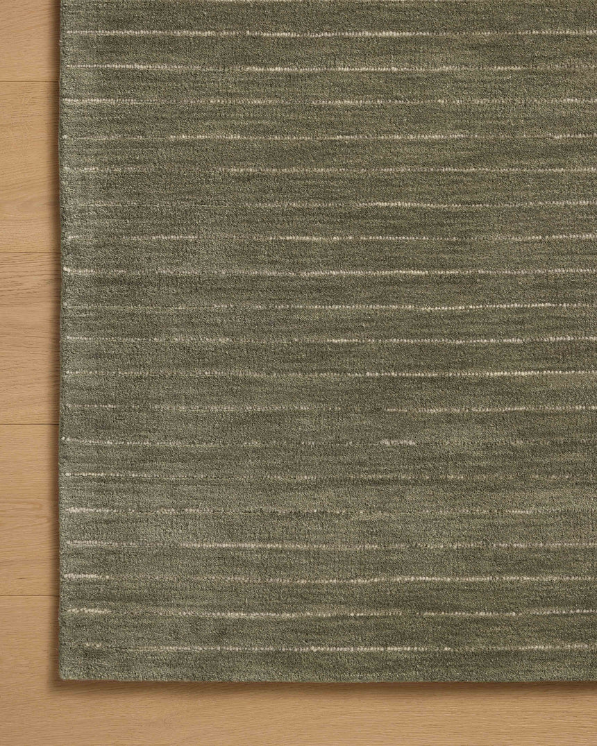 Henry Rug 01 | Olive / Ivory