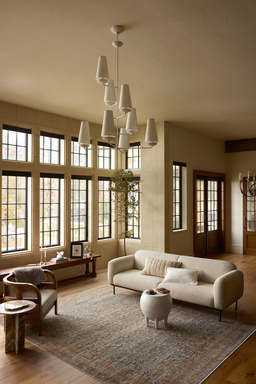 Heritage Rug 12 | Blue / Rust