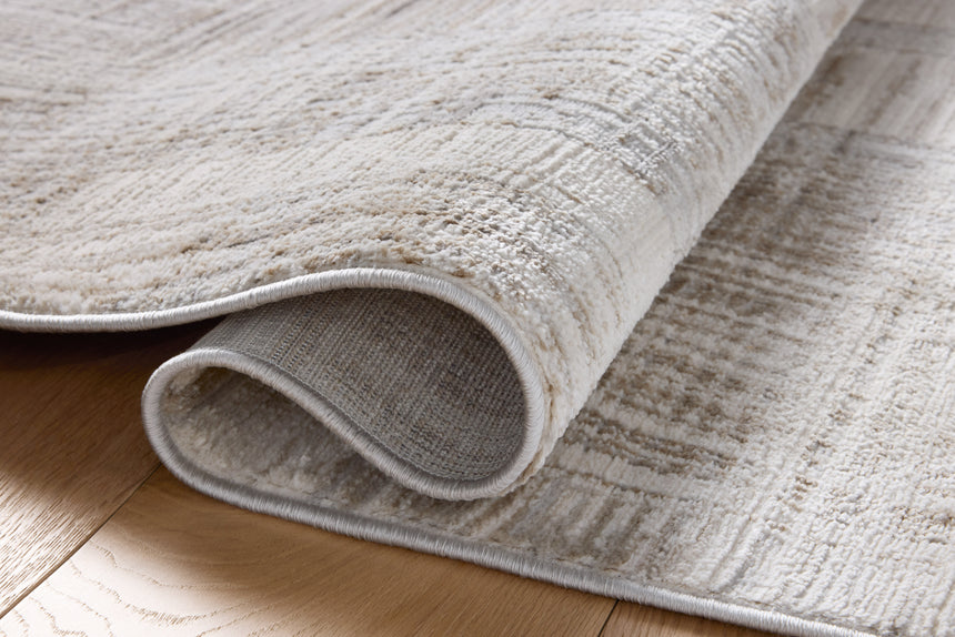 Hollis Rug 02 | Pebble / Ivory