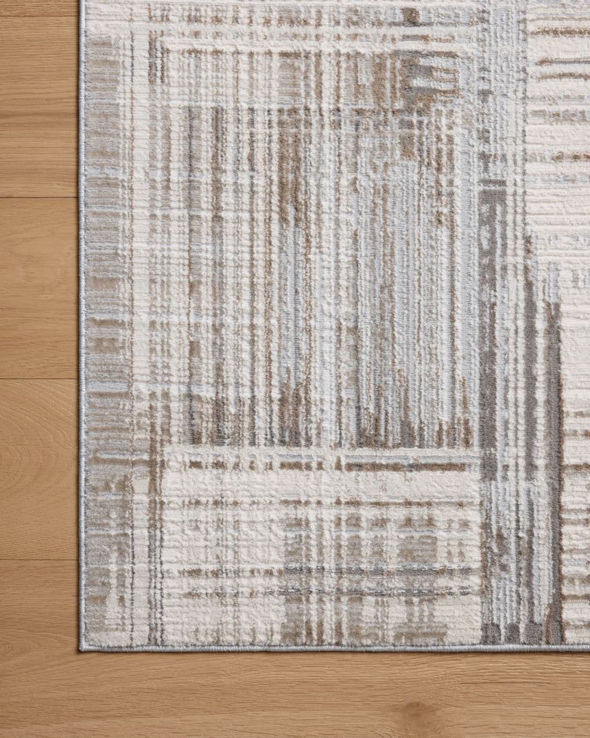 Hollis Rug 02 | Pebble / Ivory