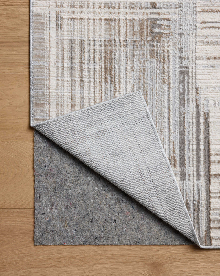 Hollis Rug 02 | Pebble / Ivory