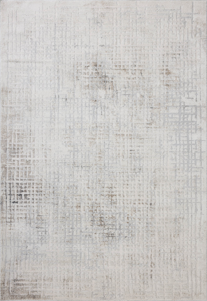 Hollis Rug 03 | Ivory / Stone