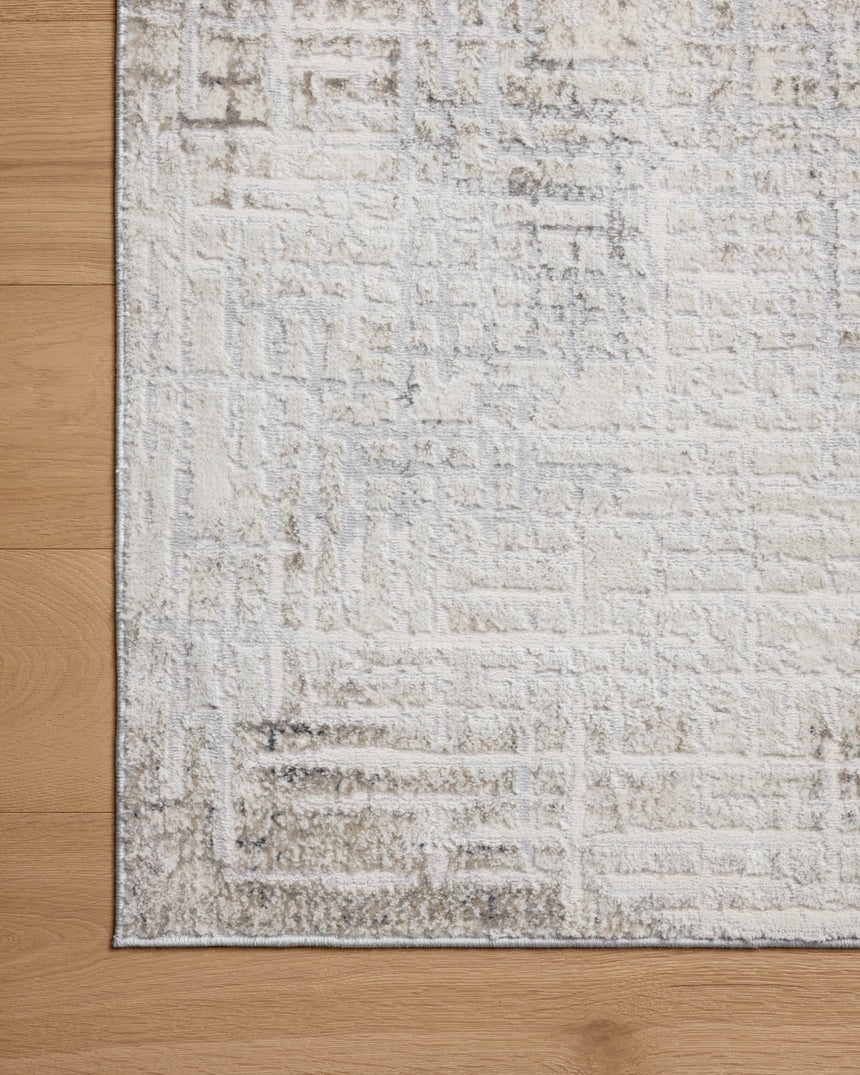 Hollis Rug 03 | Ivory / Stone