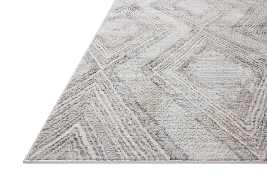 Hollis Rug 05 | Mist / Natural