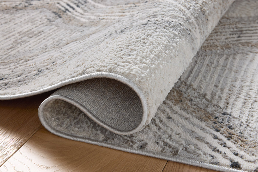 Hollis Rug 05 | Mist / Natural
