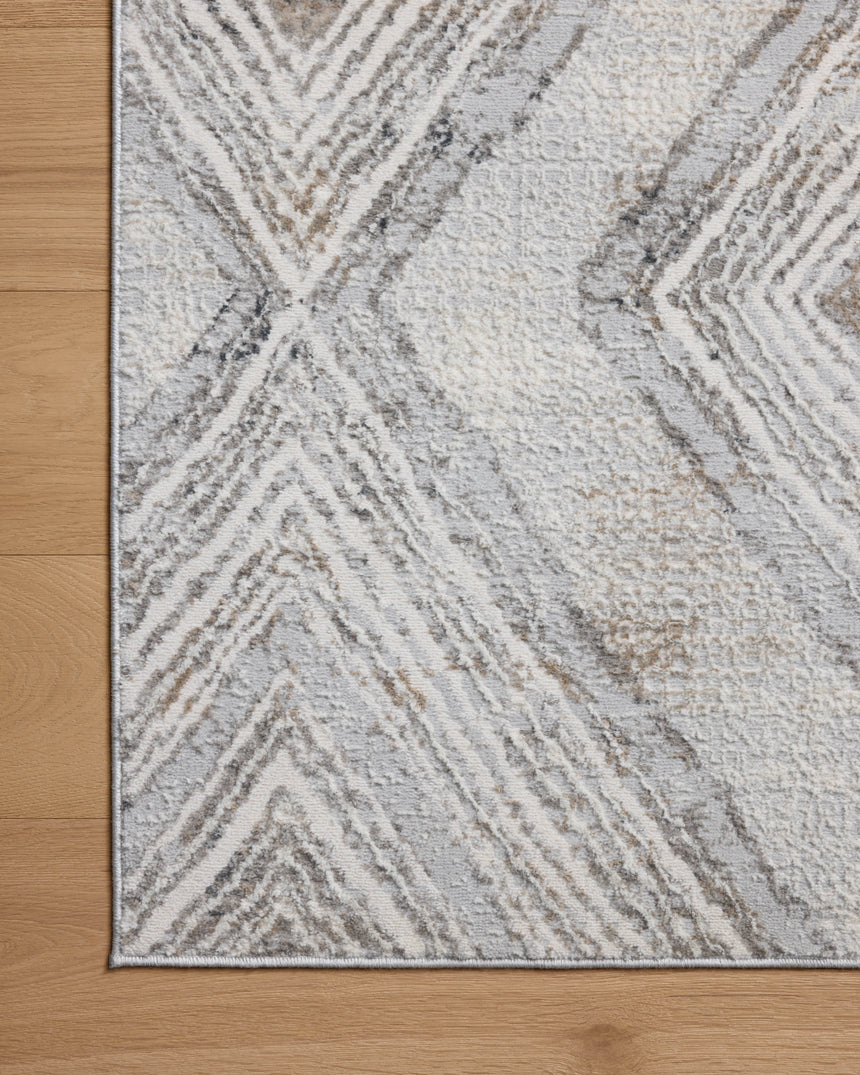 Hollis Rug 05 | Mist / Natural