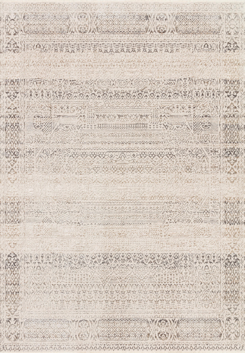 Homage Rug 05 | Ivory / Silver