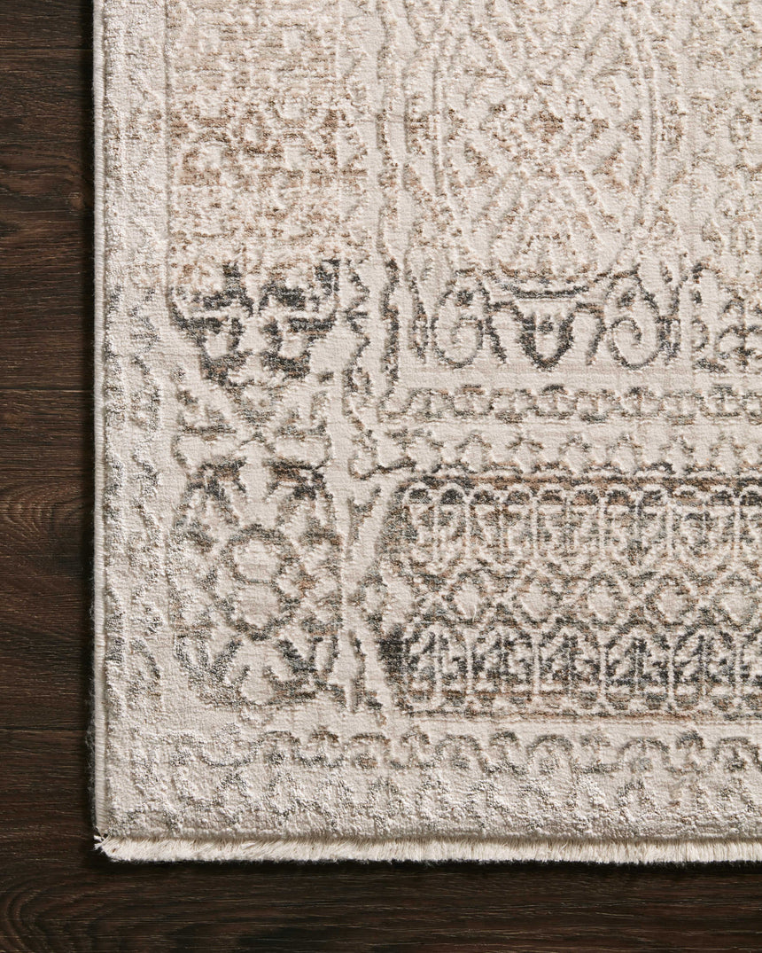 Homage Rug 05 | Ivory / Silver