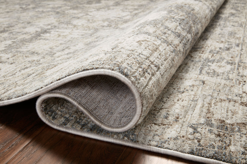 Honora Rug 02 | Slate / Beige