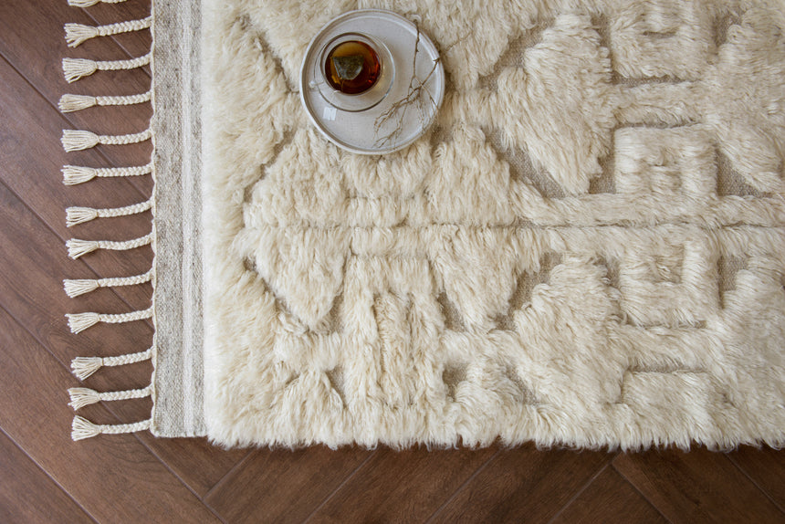 Hygge Rug 03 | Oatmeal / Ivory