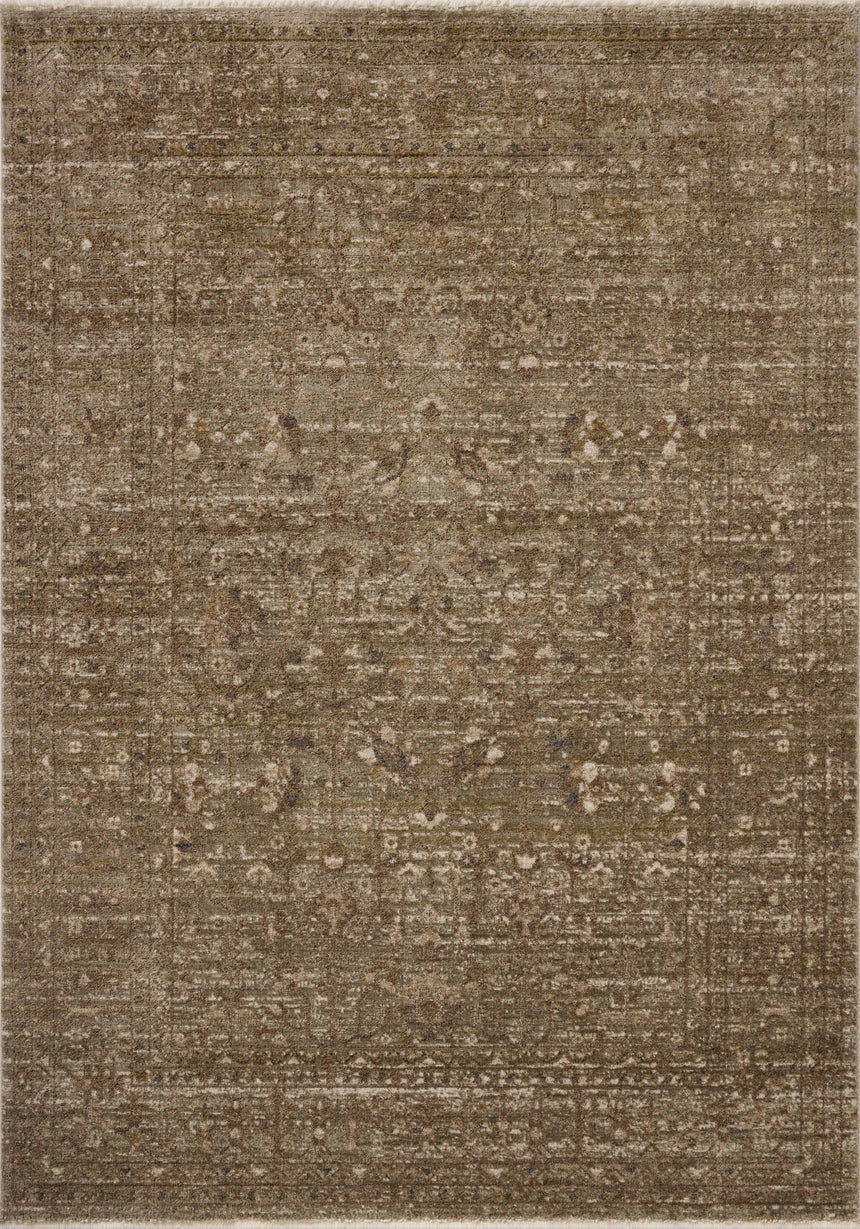 Haywood Rug 01 | Sage / Brown