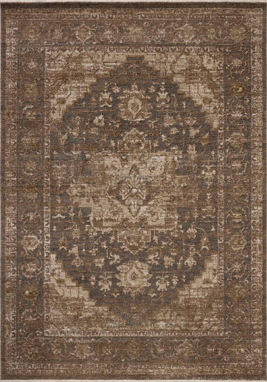 Haywood Rug 03 | Charcoal / Mocha