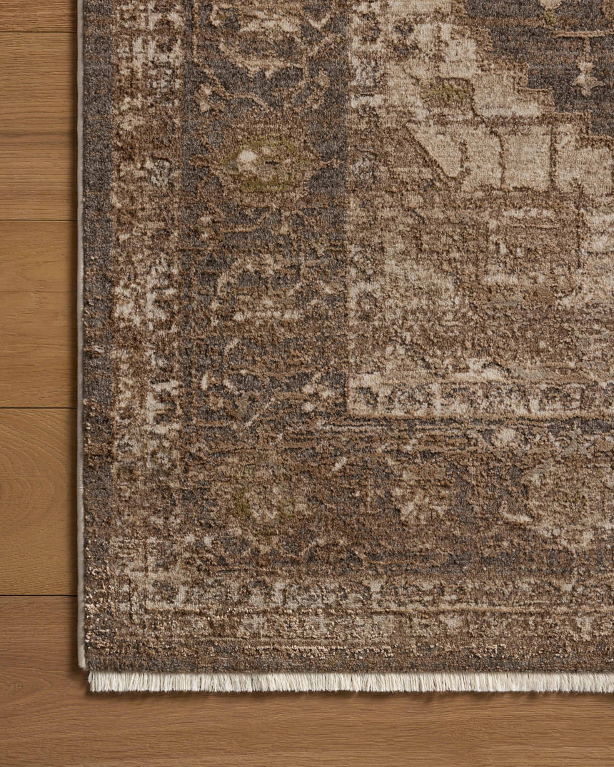 Haywood Rug 03 | Charcoal / Mocha