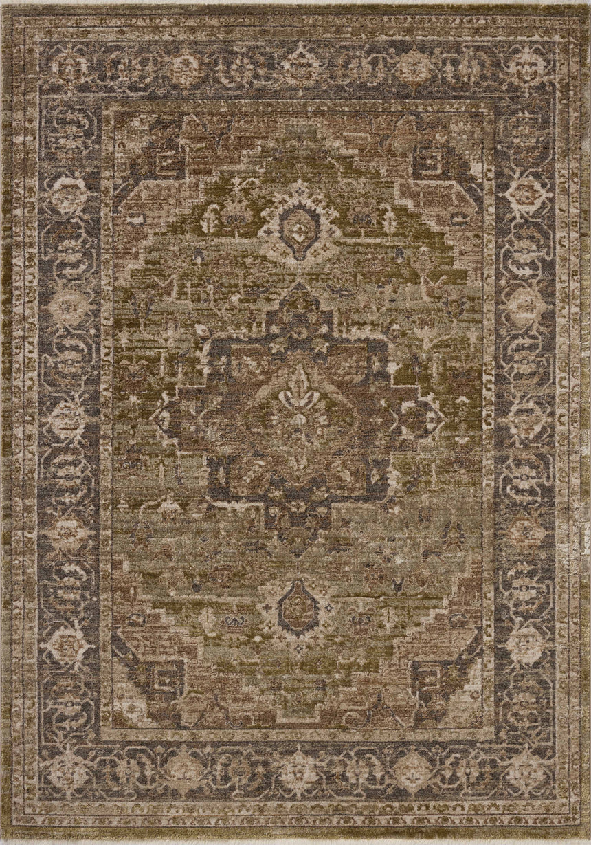 Haywood Rug 03 | Moss / Charcoal