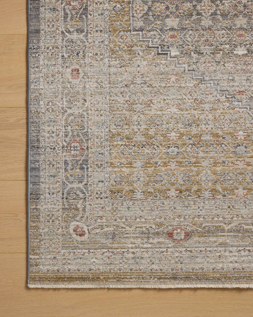 Ida Rug 02 | Stone / Gold
