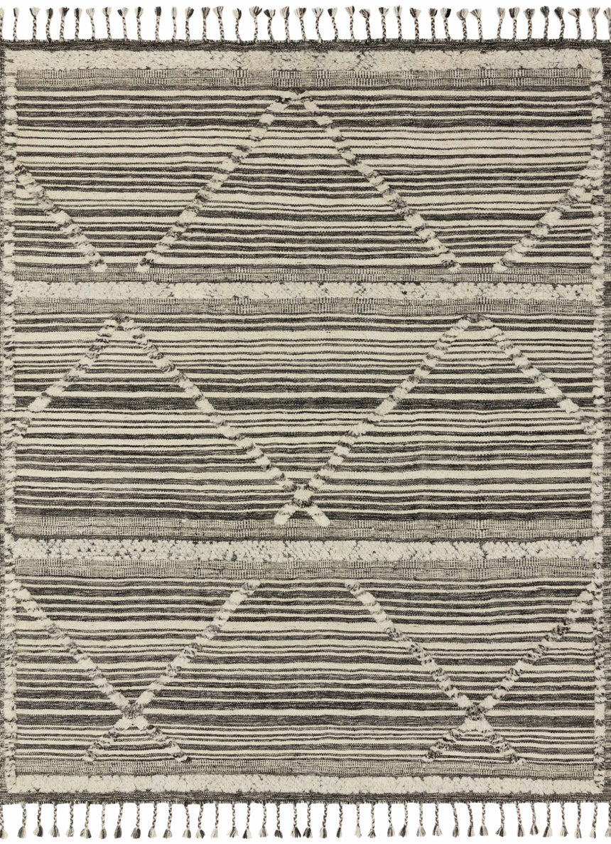 Iman Rug 01 | Ivory / Charcoal