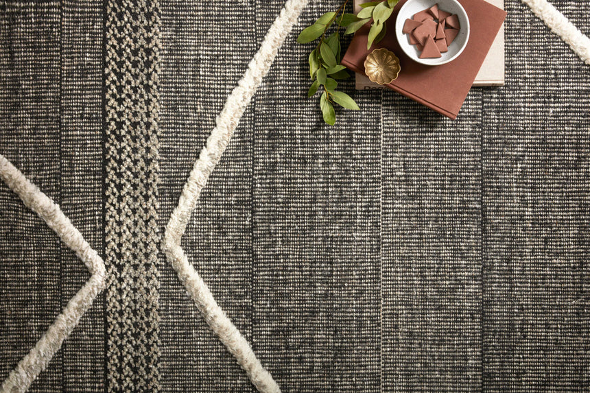 Iman Rug 02 | Beige / Charcoal