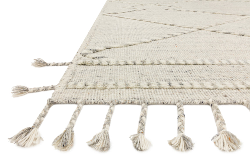 Iman Rug 03 | Ivory / Lt. Grey