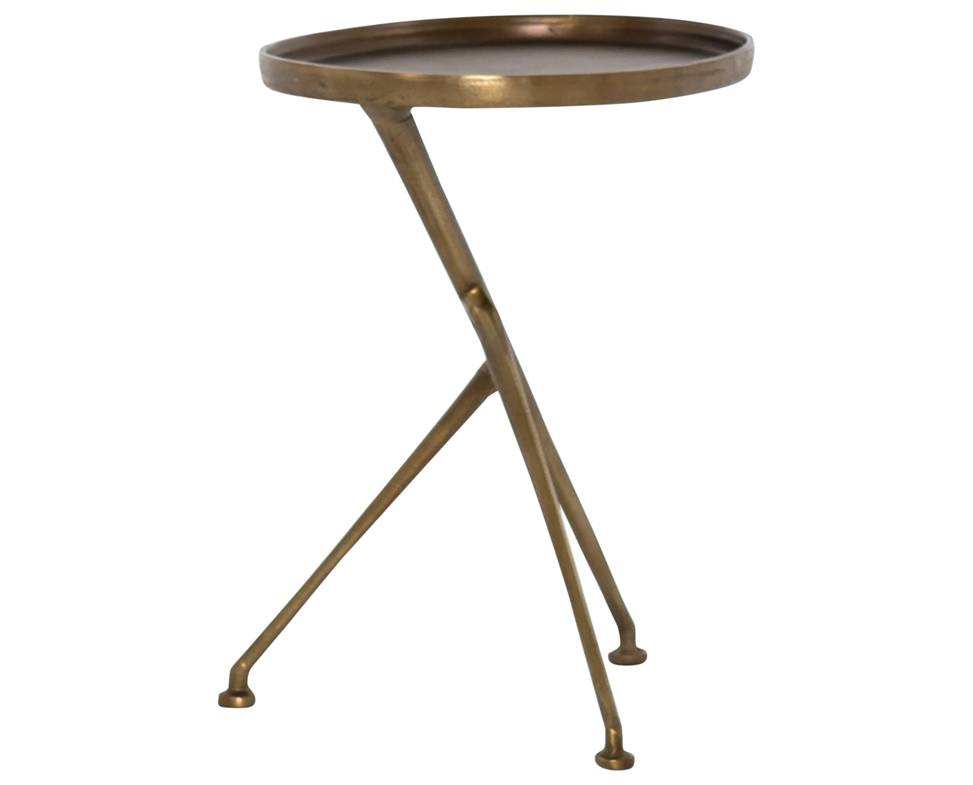 Raw Antique Brass | Schmidt Accent Table | Valley Ridge Furniture