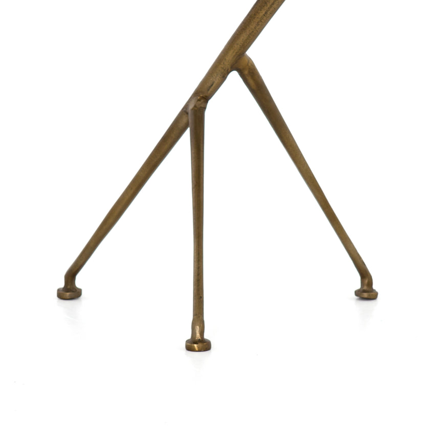 Raw Antique Brass | Schmidt Accent Table | Valley Ridge Furniture