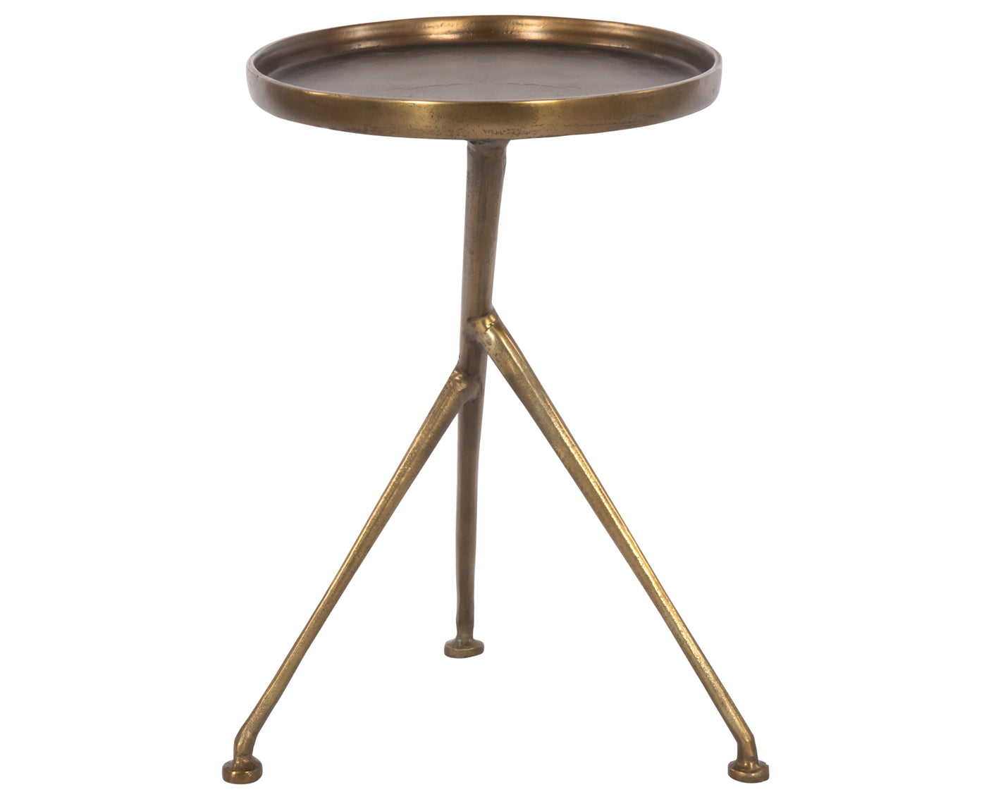 Raw Antique Brass | Schmidt Accent Table | Valley Ridge Furniture