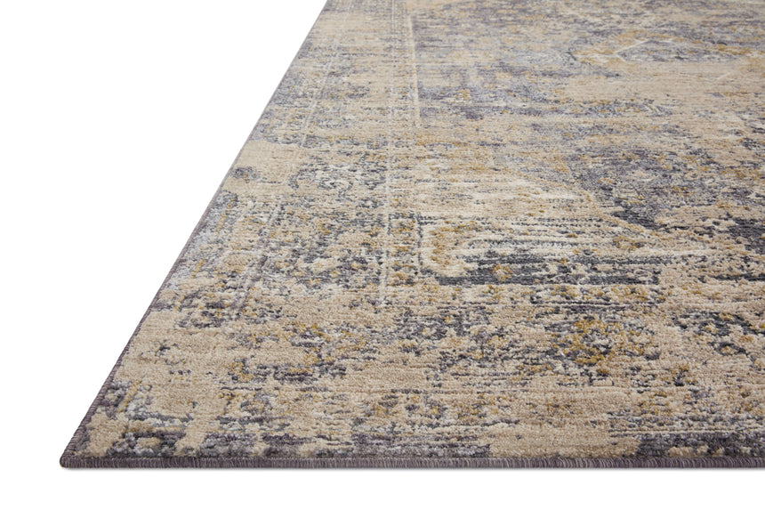 Indra Rug 03 | Charcoal / Natural
