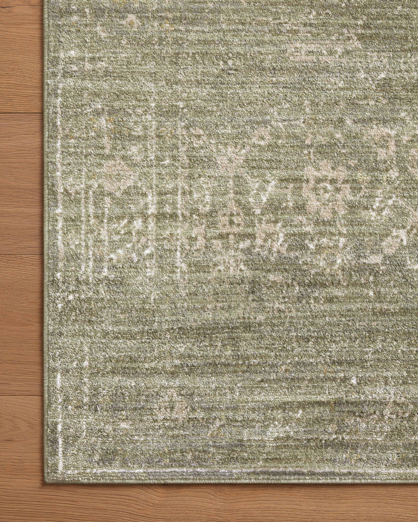 Indra Rug 06 | Sage / Natural