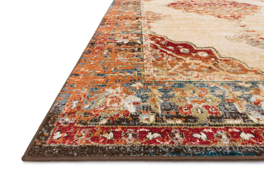 Isadora Rug 04 | Ant. Ivory / Sunset