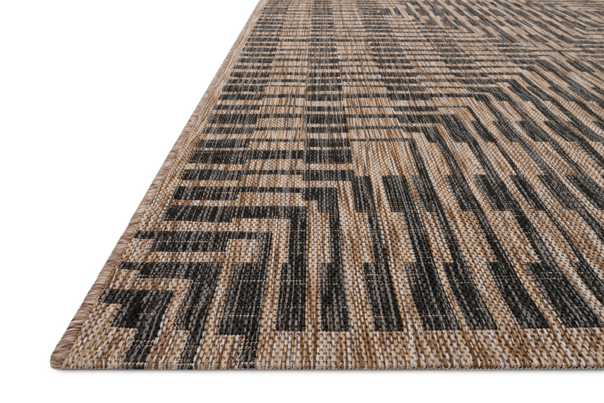 Isle Rug 09 | Brown / Black