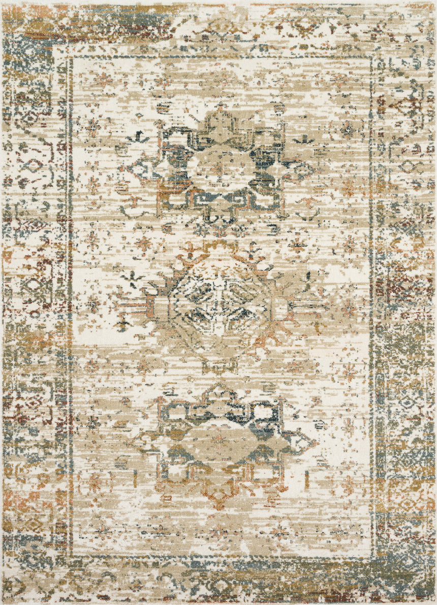 James Rug 02 | Ivory / Multi