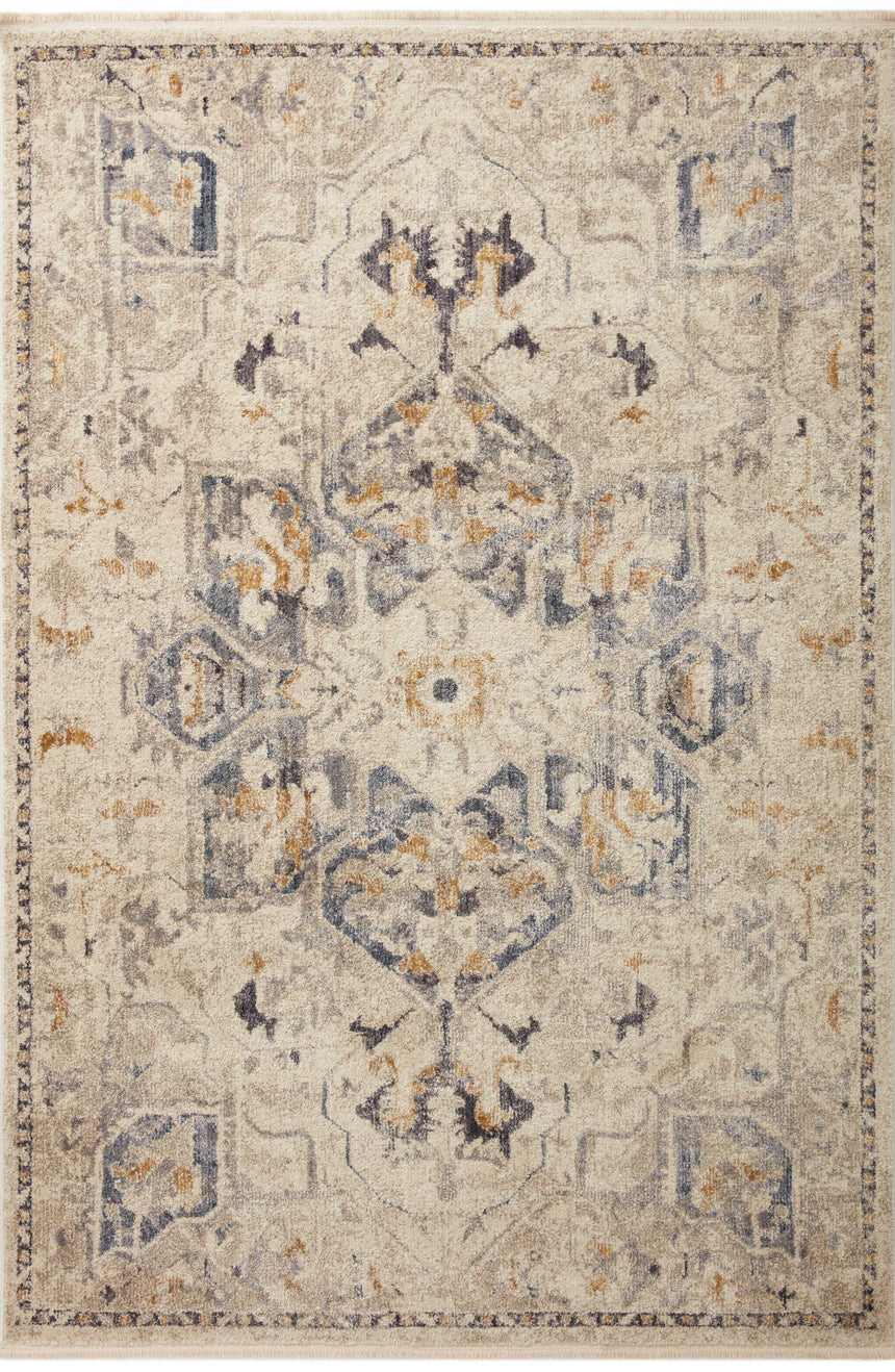Janey Rug 01 | Natural / Indigo