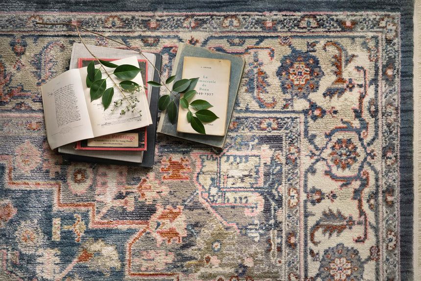 Janey Rug 03 | Indigo / Multi