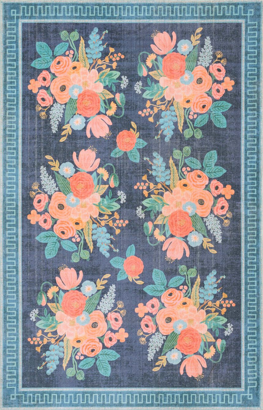 Jardin Rug 01 | Black