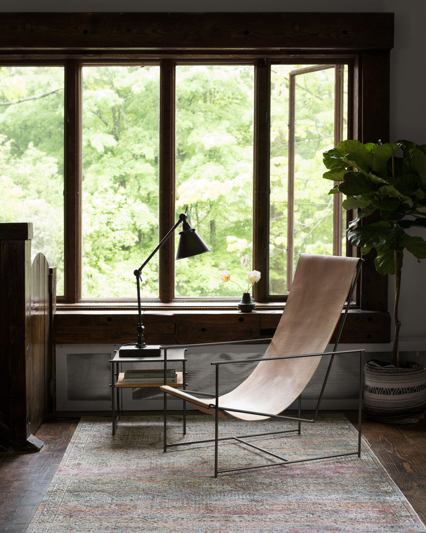 Javari Rug 02 | Charcoal / Sunset