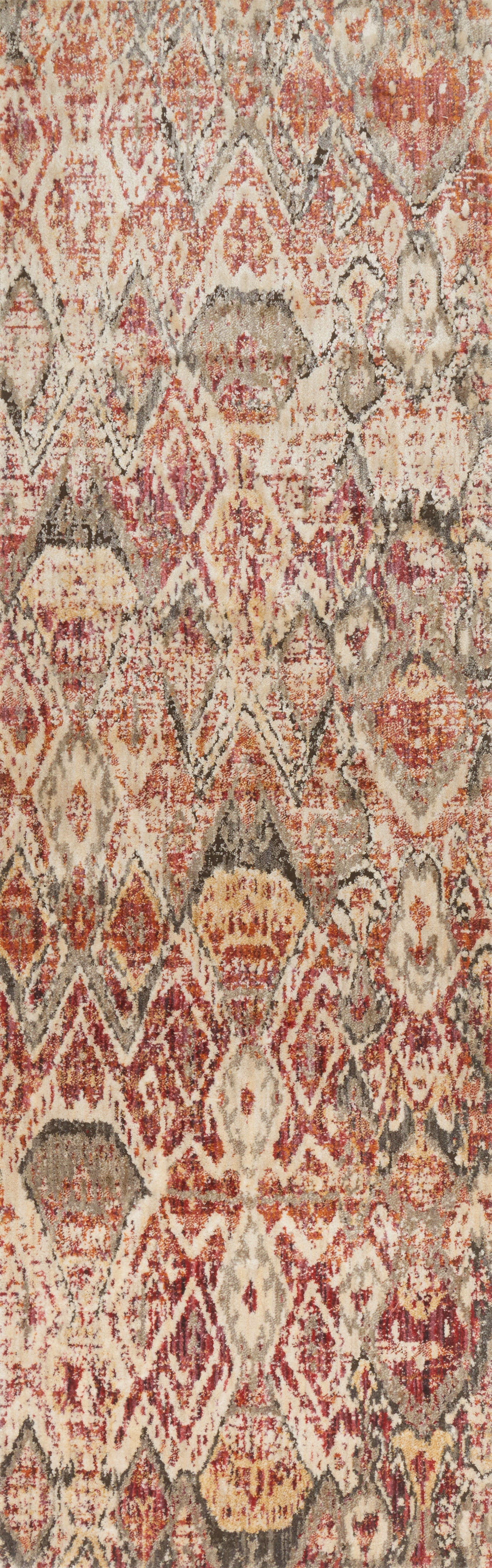 Javari Rug 04 | Berry / Ivory