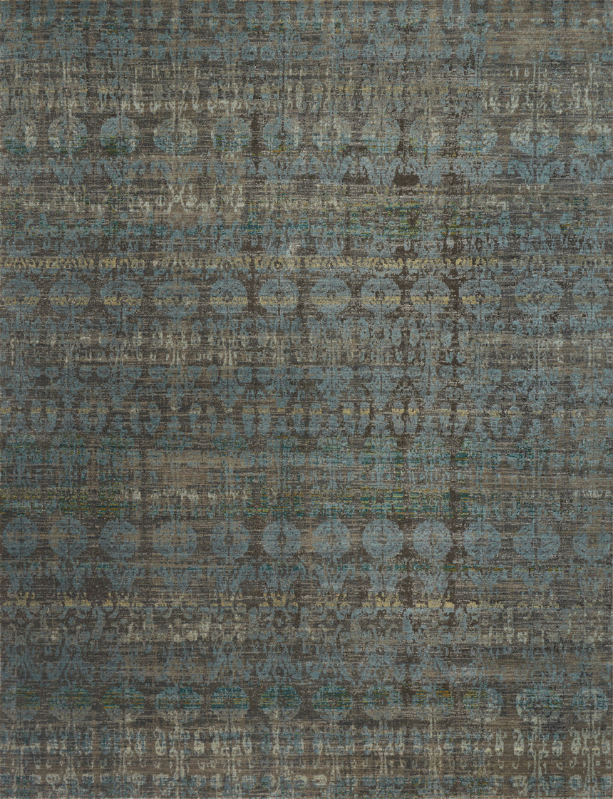 Javari Rug 07 | Steel / Lagoon
