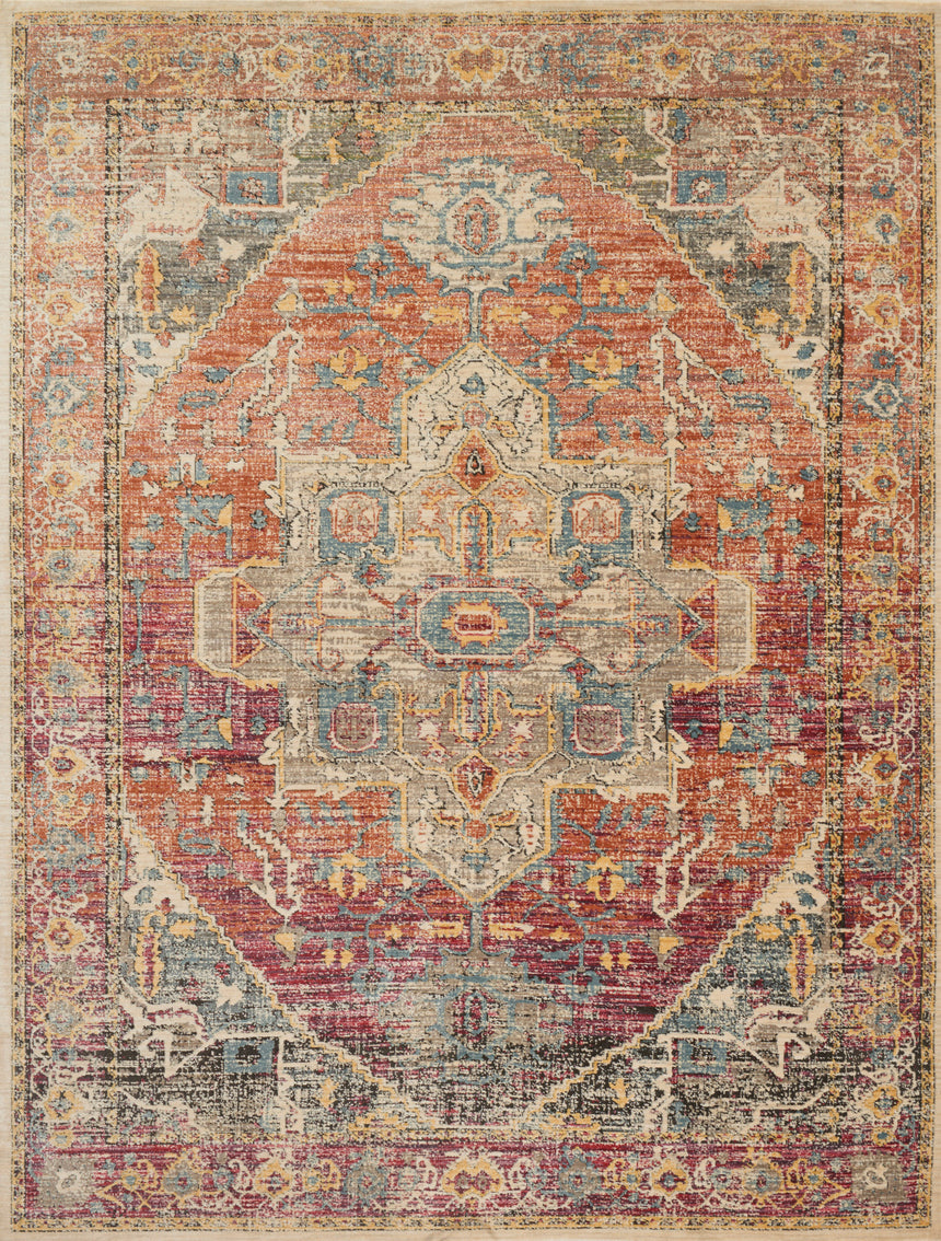 Javari Rug 08 | Berry / Sunrise
