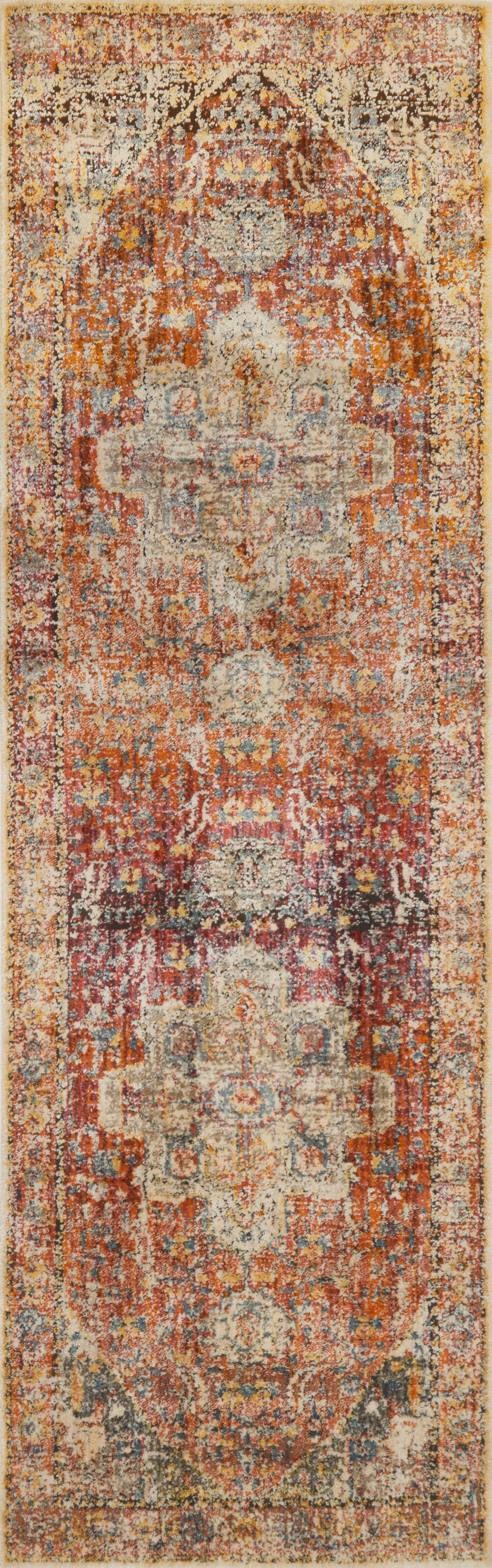 Javari Rug 08 | Berry / Sunrise