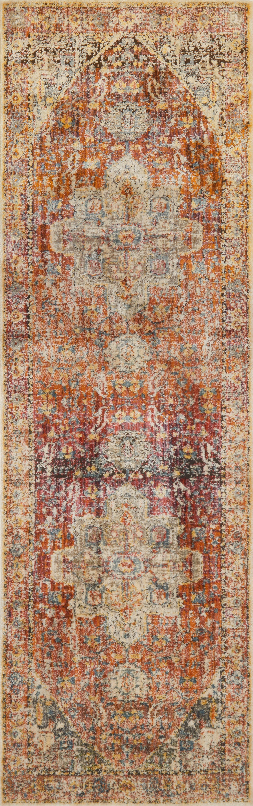 Javari Rug 08 | Berry / Sunrise
