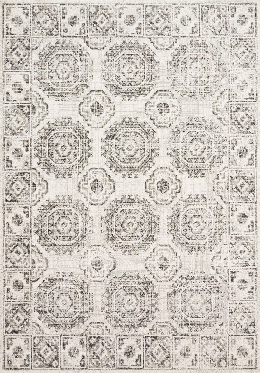 Joaquin Rug 03 | Ivory / Charcoal