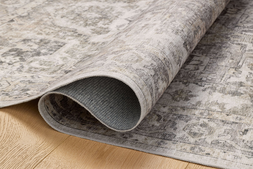 Josie Rug 03 | Silver / Natural