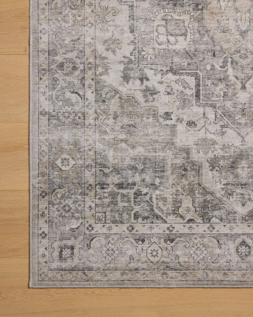 Josie Rug 03 | Silver / Natural