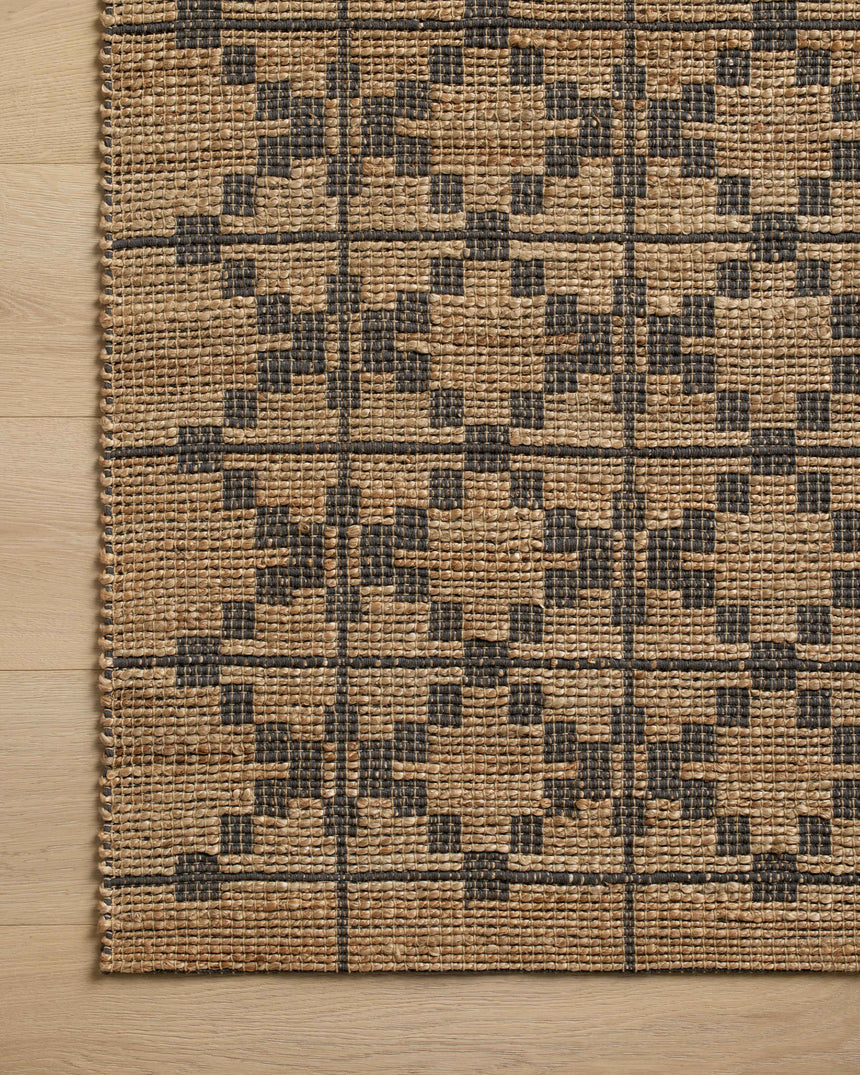 Judy Rug 05 | Natural / Graphite