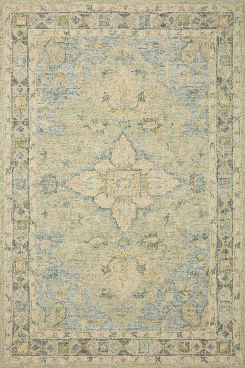Julian Rug 07 | Seafoam Green / Spa