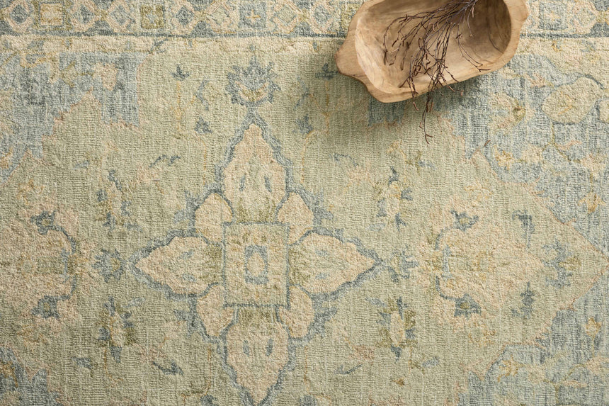 Julian Rug 07 | Seafoam Green / Spa
