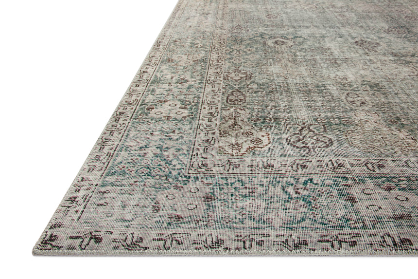 Jules Rug 08 | Emerald / Antique Ivory
