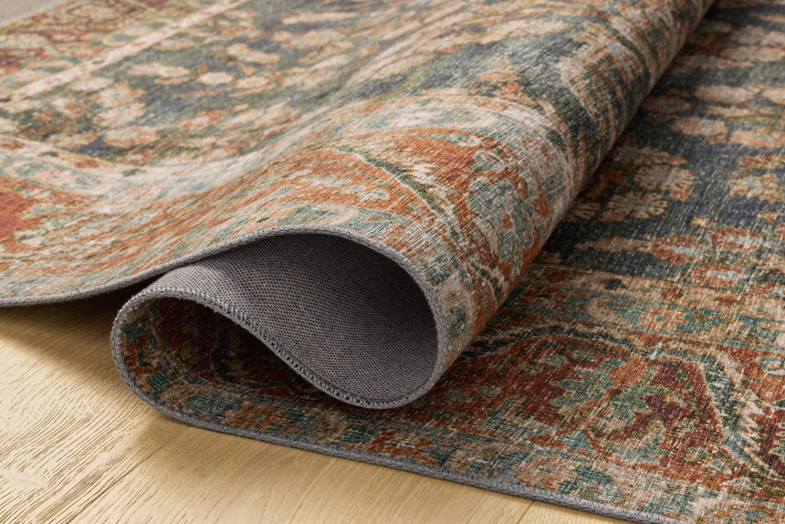 Jules Rug 10 | Ocean / Spice