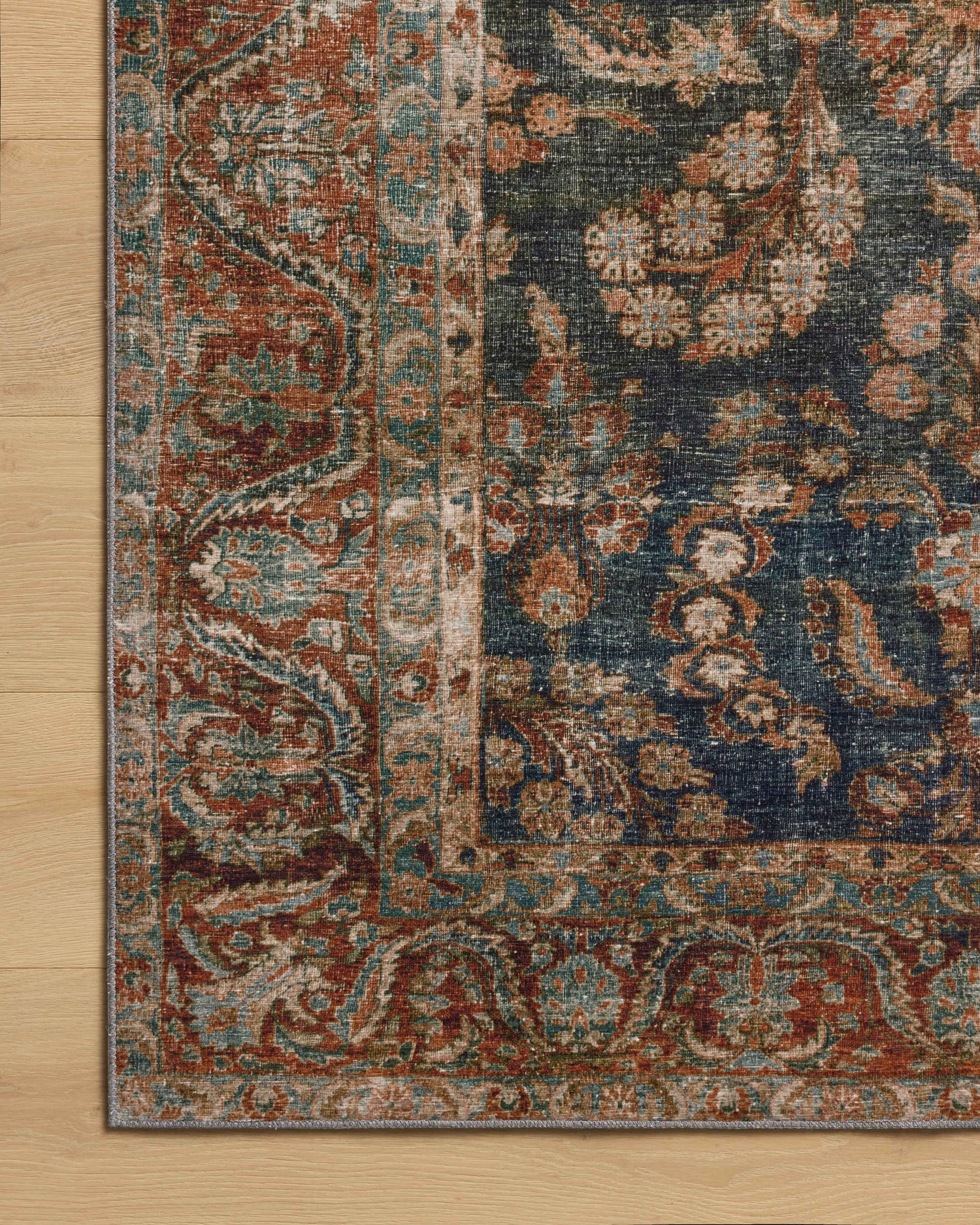 Jules Rug 10 | Ocean / Spice