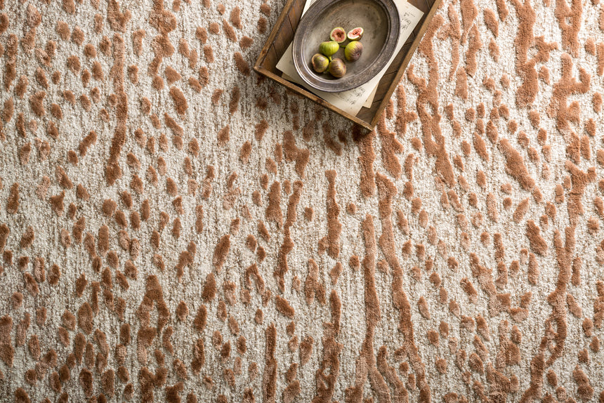 Juneau Rug 01 | Oatmeal / Terracotta