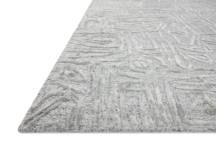 Juneau Rug 06 | Grey / Grey